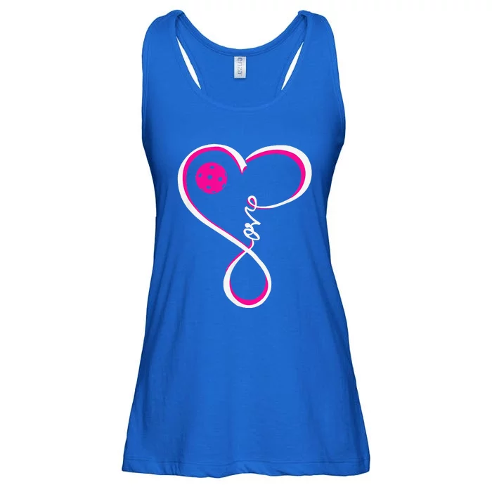 Cute Pickleball For Women Ladies I Love Pickleball Ladies Essential Flowy Tank