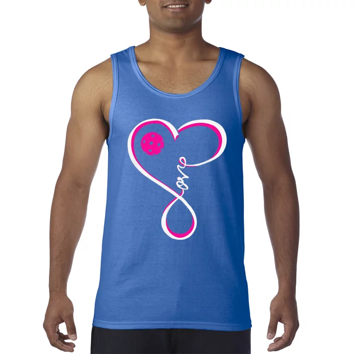 Cute Pickleball For Women Ladies I Love Pickleball Tank Top