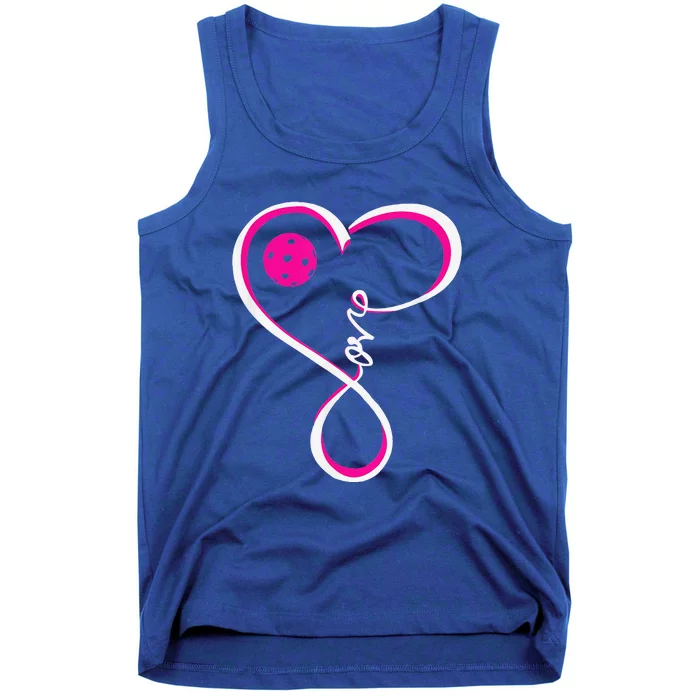 Cute Pickleball For Women Ladies I Love Pickleball Tank Top