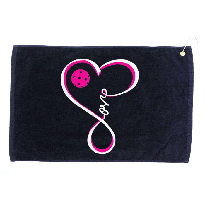 Cute Pickleball For Women Ladies I Love Pickleball Grommeted Golf Towel