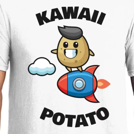 Cute Potato Funny Kawaii Potato Pajama Set