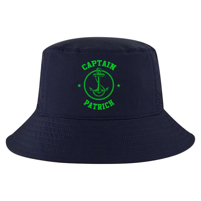 Captain Patrick Funny Personalized Name Sailing Boat Gift Cool Comfort Performance Bucket Hat