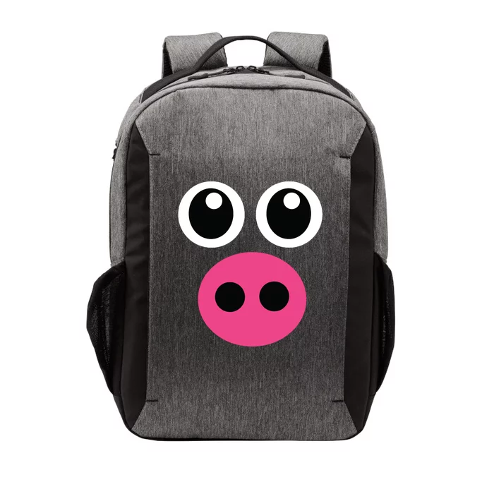 Cute Pig Face Diy Barnyard Animal Halloween Costume Vector Backpack