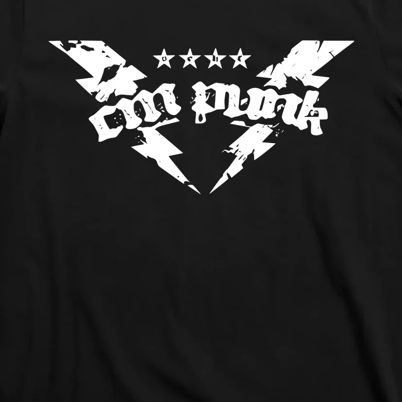 Cm Punk Fists Straight Edge T-Shirt