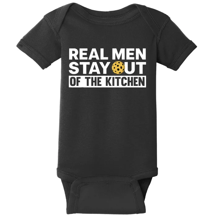 Cool Pickleball For Dad Pickle Ball Sports Team Kitchen Baby Bodysuit