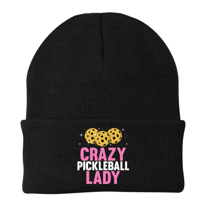 Cool Pickleball For Wo Girls Pickleball Player & Lover Knit Cap Winter Beanie