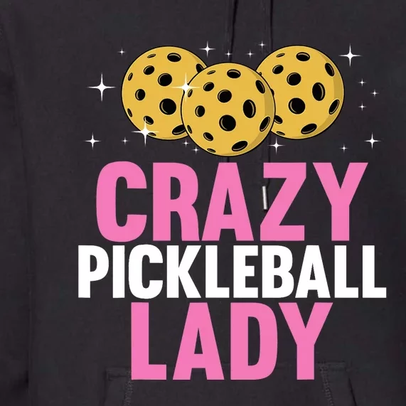 Cool Pickleball For Wo Girls Pickleball Player & Lover Premium Hoodie