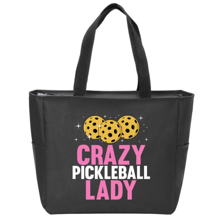 Cool Pickleball For Wo Girls Pickleball Player & Lover Zip Tote Bag