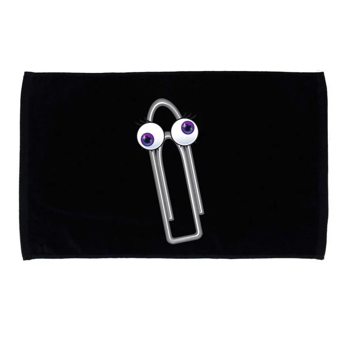 Cute Paperclip Funny Paperclip Design Cool Gift Microfiber Hand Towel