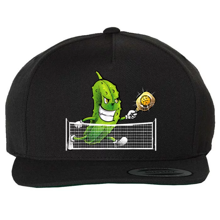 Cute Pickleball For Men Women Racket Sport Pickleball Lover Wool Snapback Cap