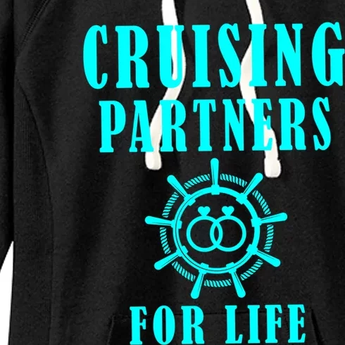 Cruising Partners For Life Wife Husband Couples Sailor Gift Women's Fleece Hoodie