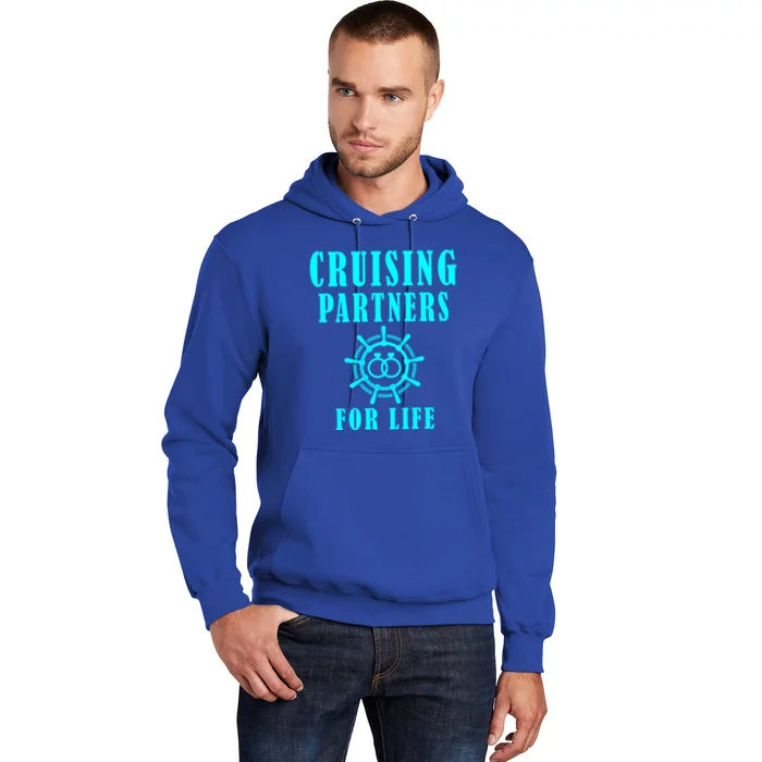 Cruising Partners For Life Wife Husband Couples Sailor Gift Hoodie