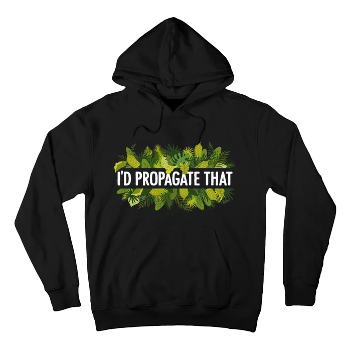 Cool Plant For Women Propagation Plant Lover Gardener Hoodie