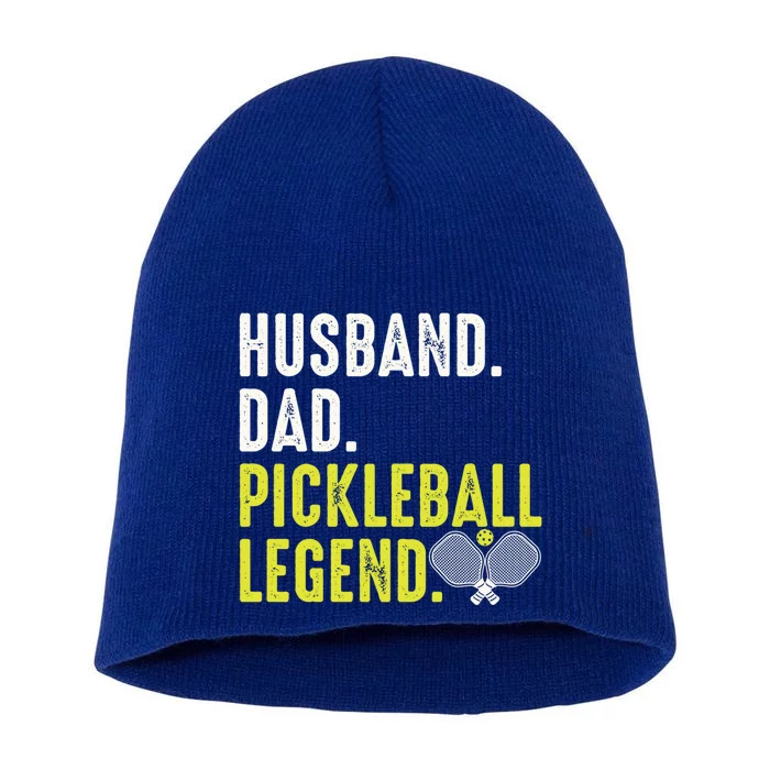 Cool Pickleball For Husband Dad Pickleball Player Gift Short Acrylic Beanie