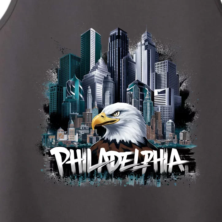 Cool Philadelphia Football Eagles Performance Tank