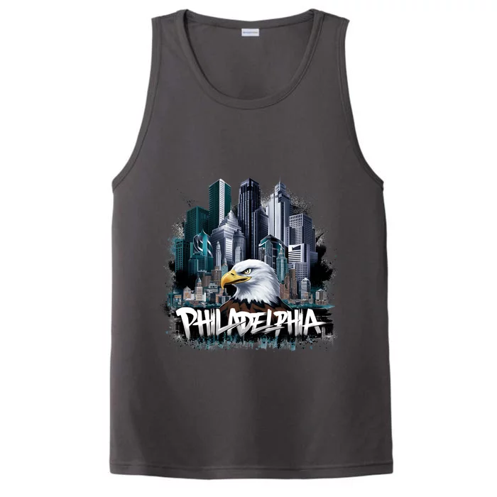 Cool Philadelphia Football Eagles Performance Tank