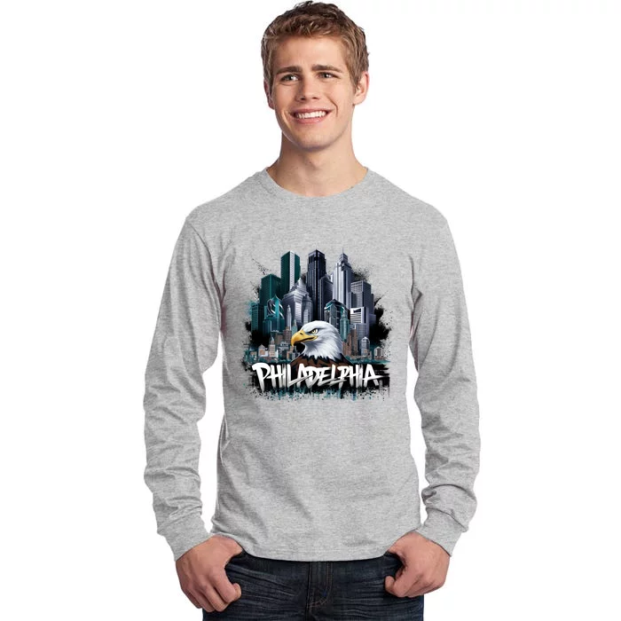 Cool Philadelphia Football Eagles Tall Long Sleeve T-Shirt