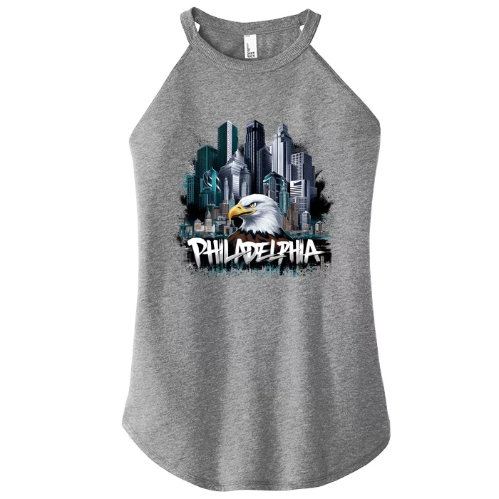 Cool Philadelphia Football Eagles Women’s Perfect Tri Rocker Tank