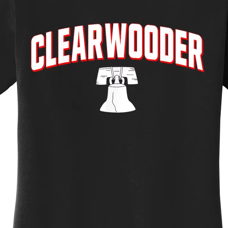 Clearwooder Philly Funny Baseball Tee Clearwater FL Spring Women's T-Shirt