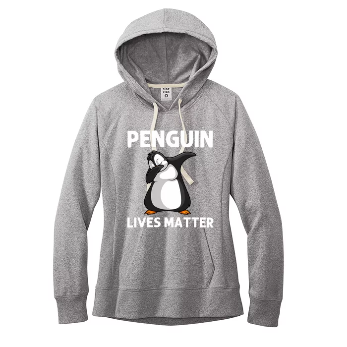 Cute Penguin For Zookeeper Penguin Lovers Dabbing Women's Fleece Hoodie