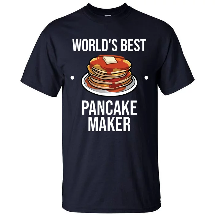 Cool Pancake For Men Women Pancake Maker Breakfast Food Cake Tall T-Shirt