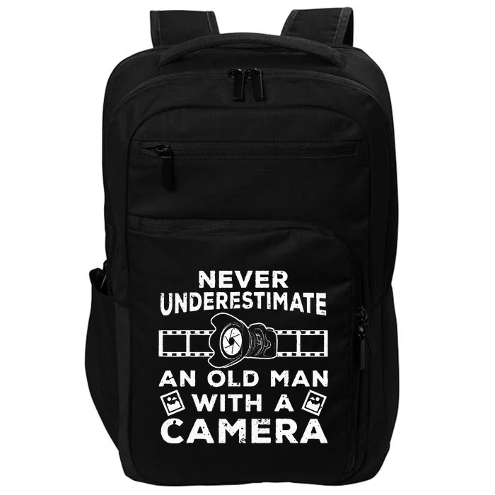 Cool Photography For Grandpa Photographer Camera Lover Impact Tech Backpack