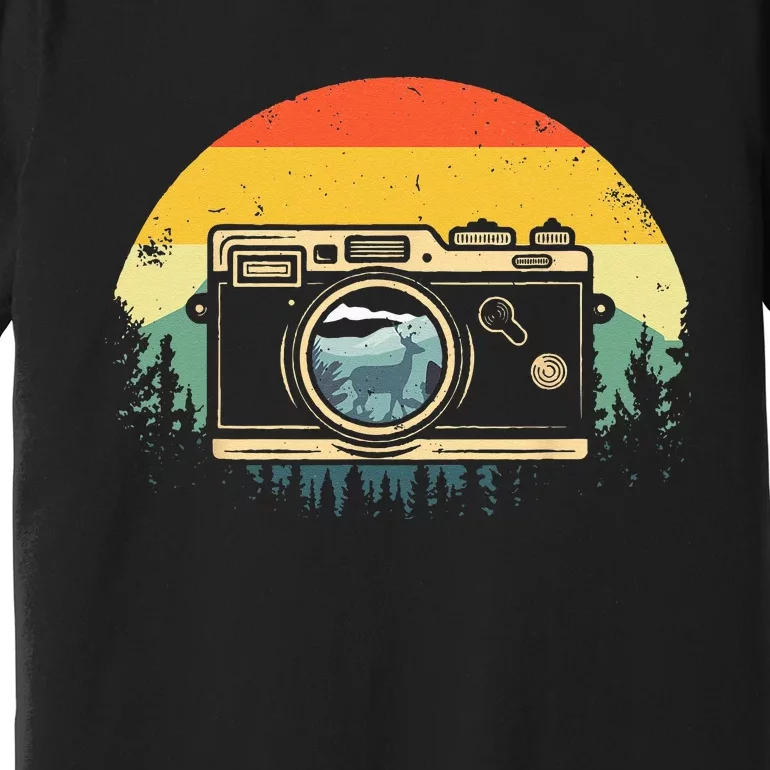 Cool Photography For Women Photographer Camera Lover Premium T-Shirt