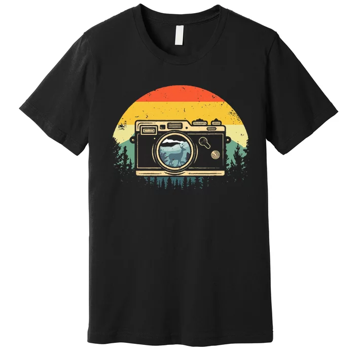 Cool Photography For Women Photographer Camera Lover Premium T-Shirt