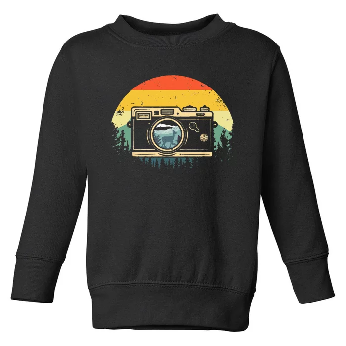 Cool Photography For Women Photographer Camera Lover Toddler Sweatshirt