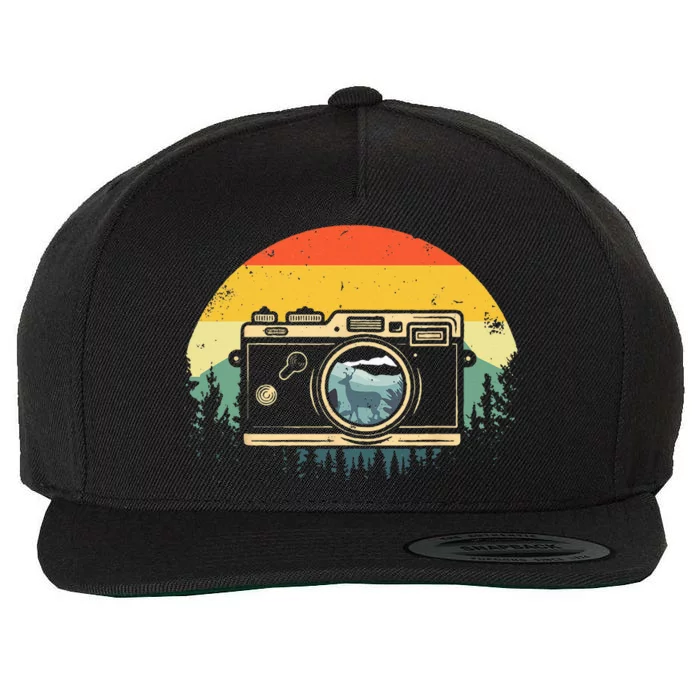 Cool Photography For Women Photographer Camera Lover Wool Snapback Cap