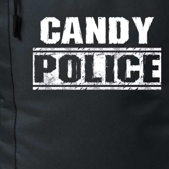 Candy Police Funny Mom Or Dad Halloween Costume Funny Gift Daily Commute Backpack