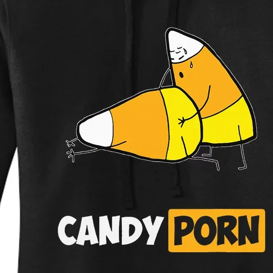 Candy Porn Funny Halloween Gift Women's Pullover Hoodie