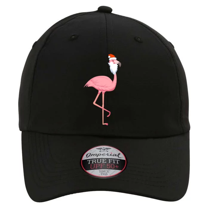 Christmas Pink Flamingo Santa Gift The Original Performance Cap