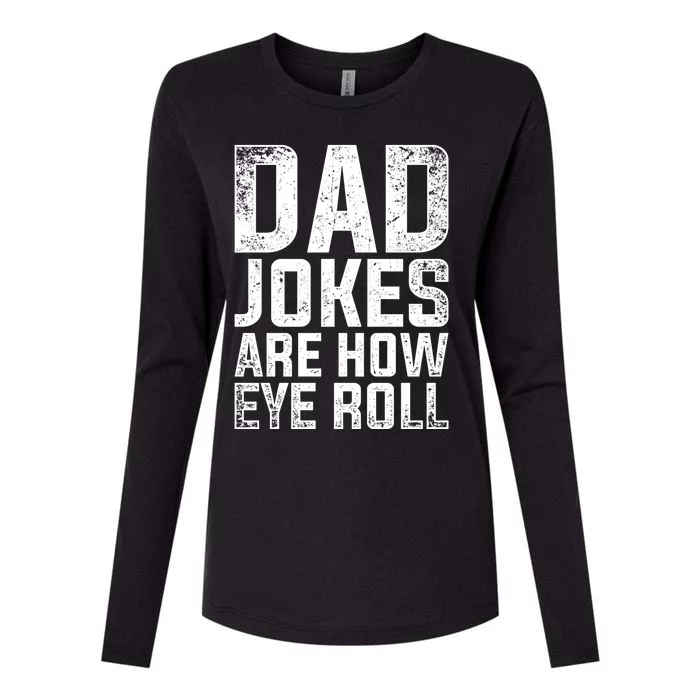 Cringe Puns Fathers Day Gift Humorous Sarcastic Dad Jokes Gift Womens Cotton Relaxed Long Sleeve T-Shirt