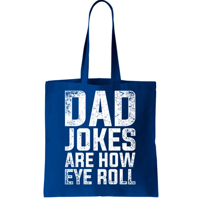 Cringe Puns Fathers Day Gift Humorous Sarcastic Dad Jokes Gift Tote Bag