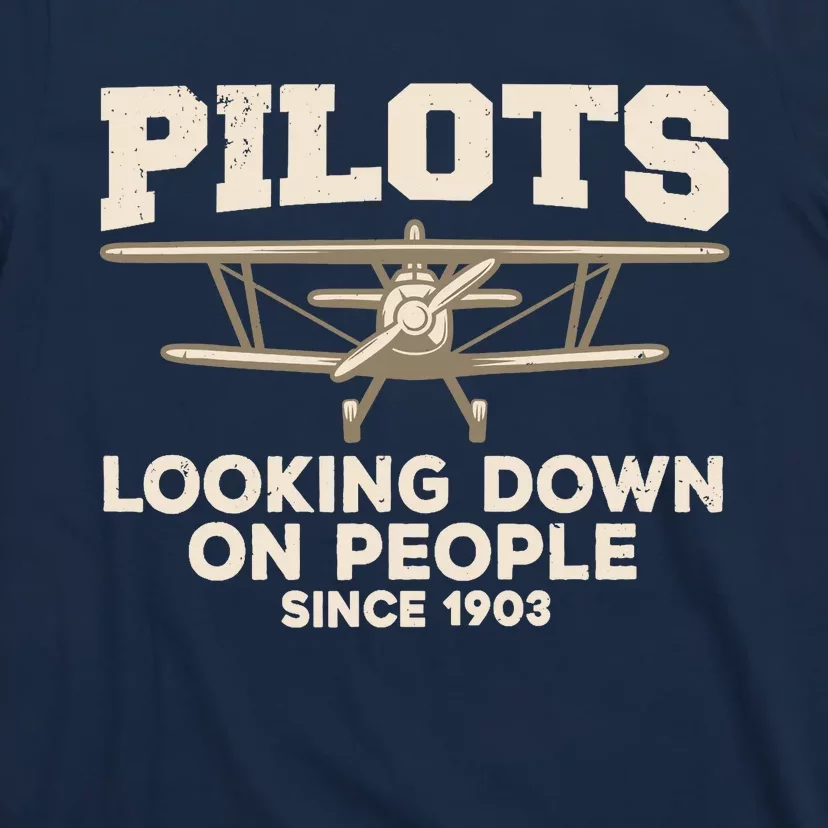 Cool Pilot For Aircraft Pilot Airplane Flying T-Shirt