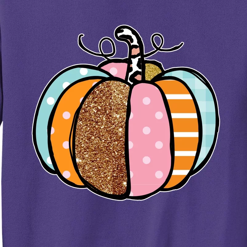 Colorful Pumpkin Festive Fall Sweatshirt