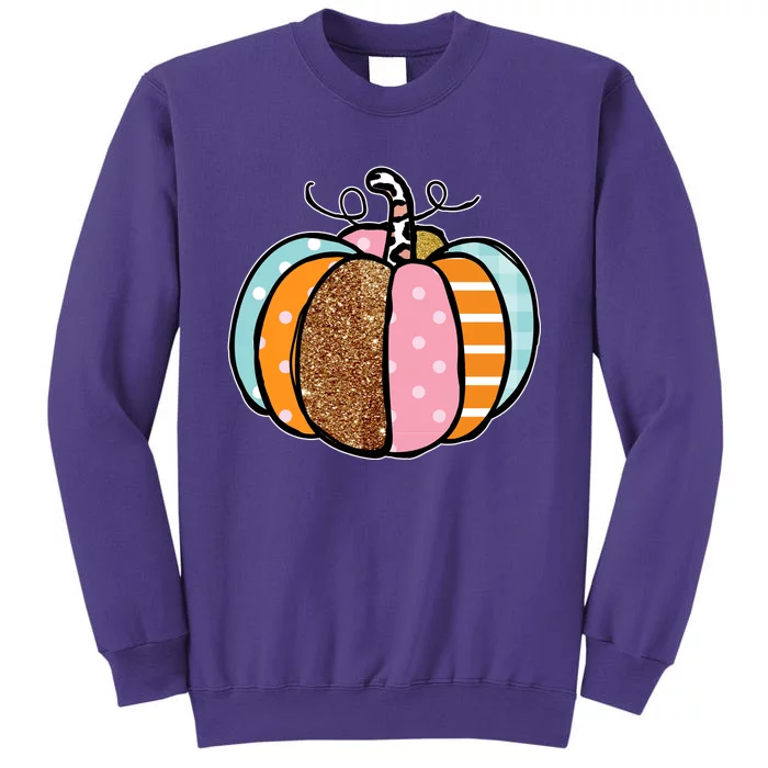 Colorful Pumpkin Festive Fall Sweatshirt