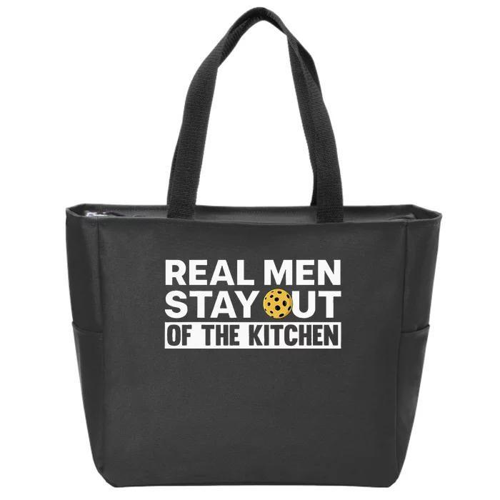 Cool Pickleball For Men Dad Pickle Ball Sports Team Kitchen Zip Tote Bag