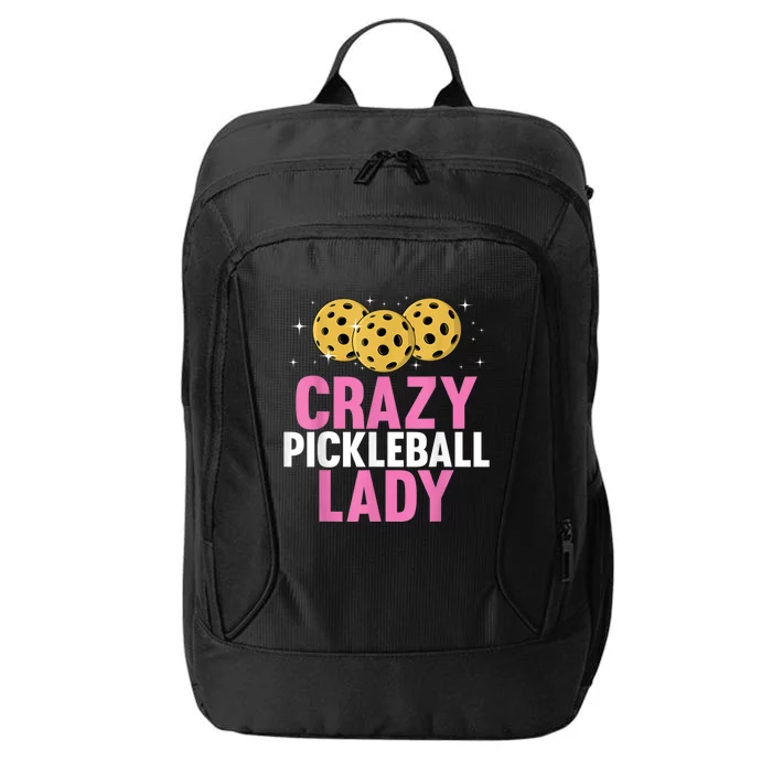 Cool Pickleball For Women, Pickleball Player & Lover City Backpack