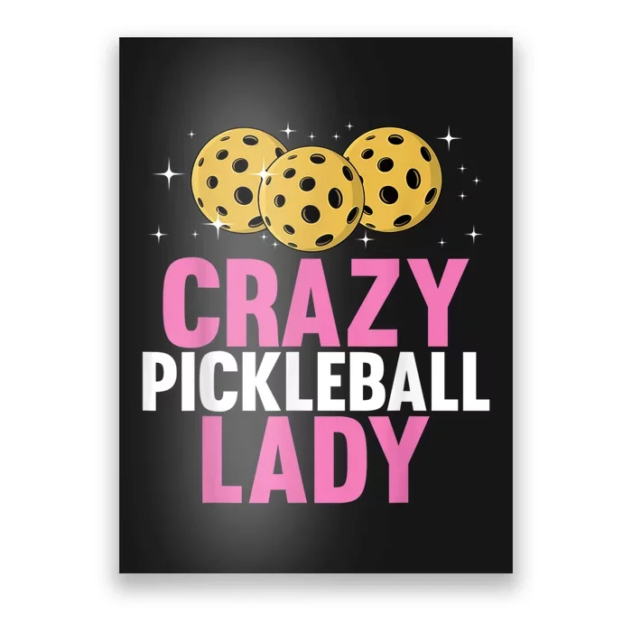 Cool Pickleball For Women, Pickleball Player & Lover Poster