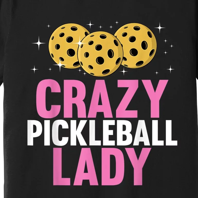 Cool Pickleball For Women, Pickleball Player & Lover Premium T-Shirt