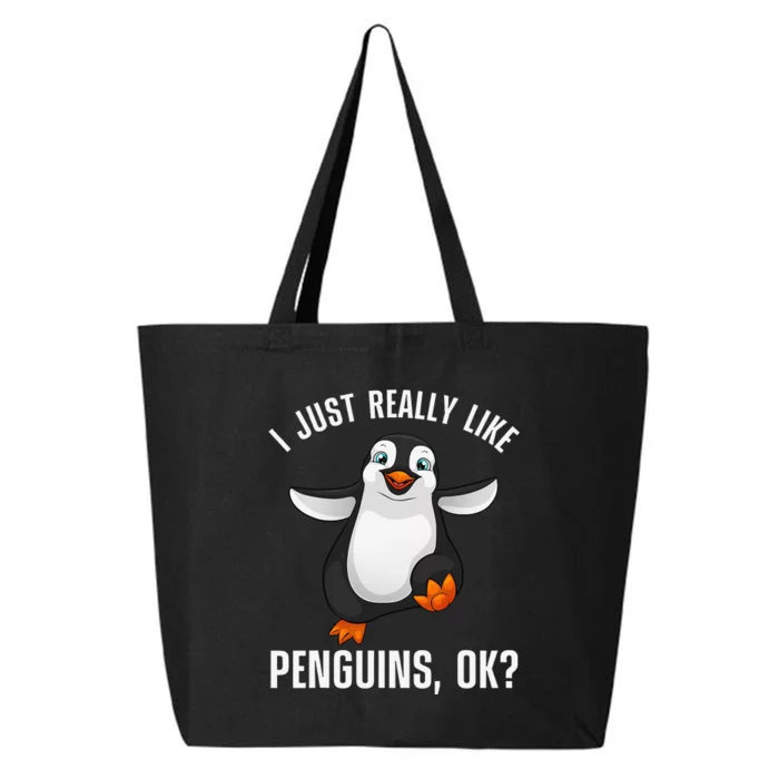 Cool Penguin For Wo Penguin Lovers Penguins 25L Jumbo Tote