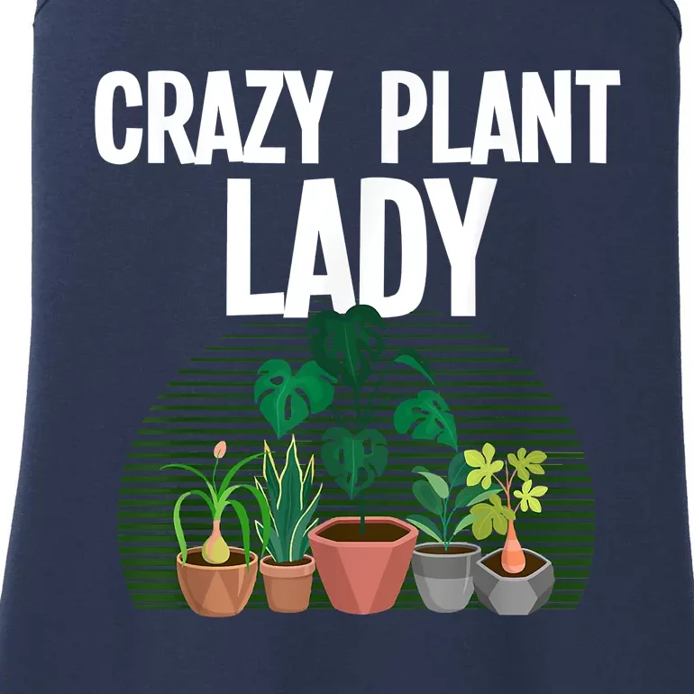 Cute Plant For Women Mom Crazy Plant Lady Gardening Plants Ladies Essential Tank