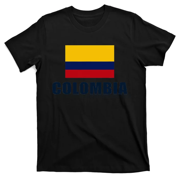 Colombian Pride Flag Gift T-Shirt