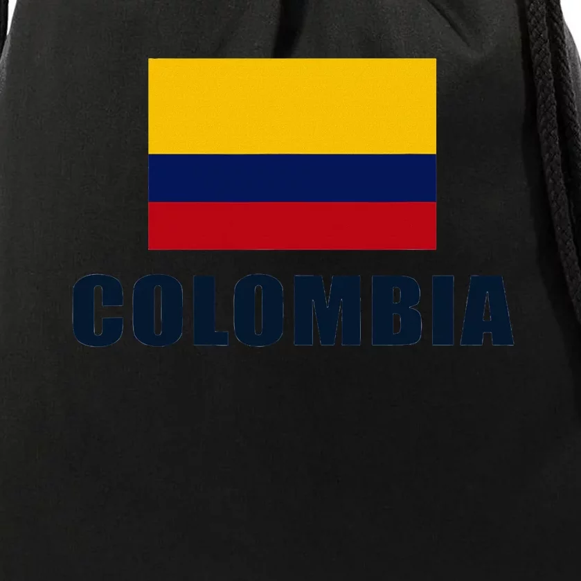 Colombian Pride Flag Gift Drawstring Bag