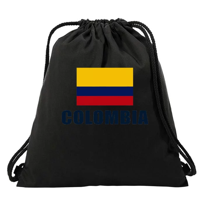 Colombian Pride Flag Gift Drawstring Bag