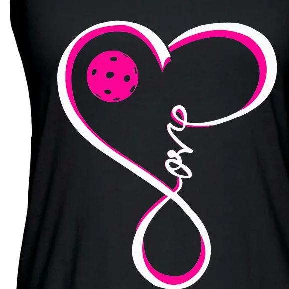 Cute Pickleball For  Ladies I Love Pickleball Ladies Essential Flowy Tank