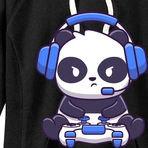 Cute Panda Gaming Women's Fleece Hoodie