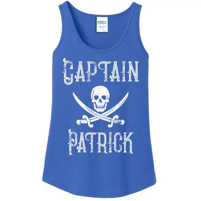 Captain Patrick Gift Personalized Boating Lover Owner Item Gift Ladies Essential Tank